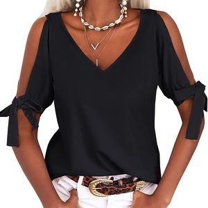 Cut-Out Sleeve Shirt